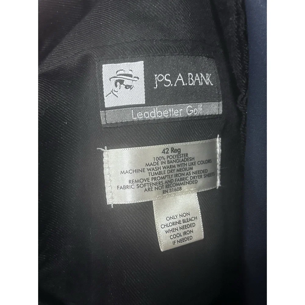 Jos A Bank Leadbetter Golf Blue Shorts Size 42 Reg 9